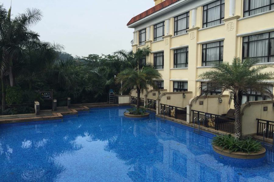 ฝอซาน กรีนเลค ฮอตสปริง โฮเต็ล Hotel ภายนอก รูปภาพ